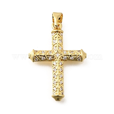 Латунные микро проложить кубического циркония подвески KK-Q066-39G-1