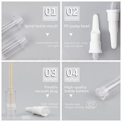 Пластиковые прозрачные бутылки Дьюара MRMJ-BC0002-30C-1