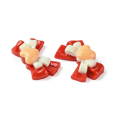 Непрозрачные кабошоны из смолы X-RESI-E039-15-1