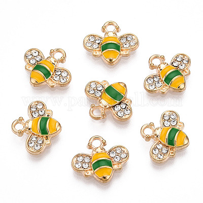 Подвески из позолоченного сплава ENAM-G212-18G-01-1