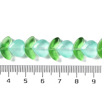 Прозрачные стеклянные бусины GLAA-B021-04B-1