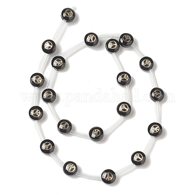 Бусы лэмпворк ручной работы LAMP-F028-01E-1