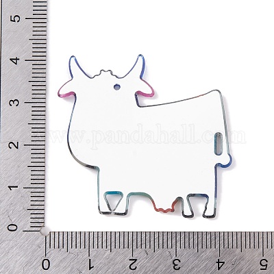 Акриловые подвески на тему коровы&nbsp;MACR-U003-05C-1