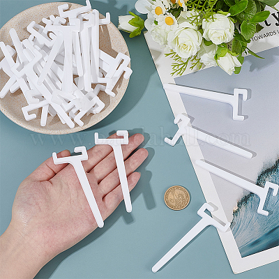 32шт акриловый крючок для перфорированной доски DIY-BC0015-26-1