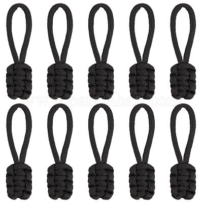 Wholesale Gorgecraft 10Pcs Polyester Braided Replacement Zipper
