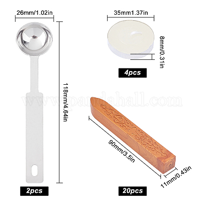 Наборы для изготовления штампов из воска своими руками DIY-CP0003-52B-1