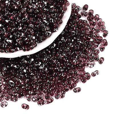 Стеклянные бусины Пикассо SEED-T006-04-21-1