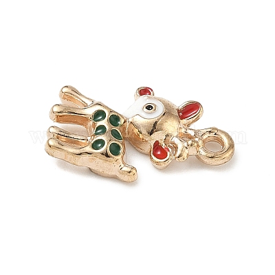 Рождественские эмали сплава подвески ENAM-B035-02H-09KCG-1