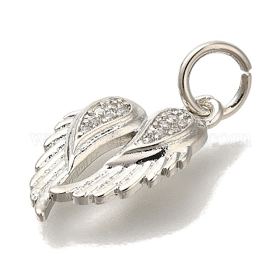 Латунные микро проложить кубического циркония подвески KK-Q001-06P-1