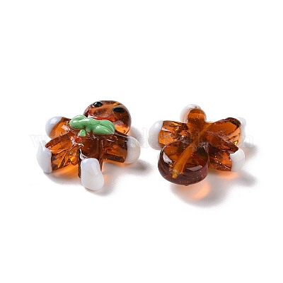 Пряничный человечек ручной работы бусины лэмпворк&nbsp;LAMP-G150-04-1