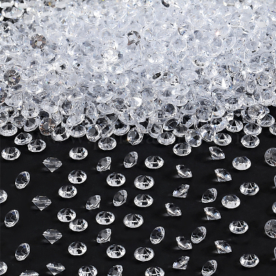 4 набор акриловых кабошонов со стразами с заостренной концом GACR-SP0001-02A-1