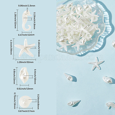Подвески из искусственного жемчуга 150 г. OACR-SP0001-55-1