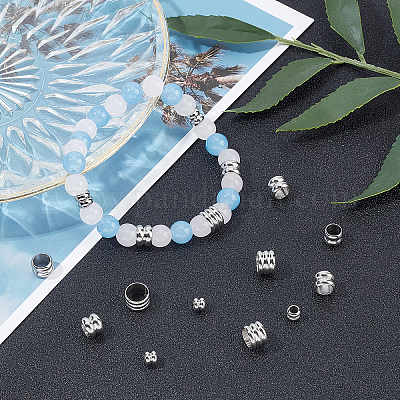 50 шт. 5 бусины из нержавеющей стали 304 STAS-UN0027-04-1