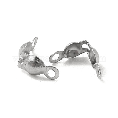 Наконечники бусин из нержавеющей стали марки 304 STAS-P319-33P-01-1