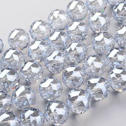 Chapelets de perles en verre électroplaqué EGLA-J140-PL01-20mm-1