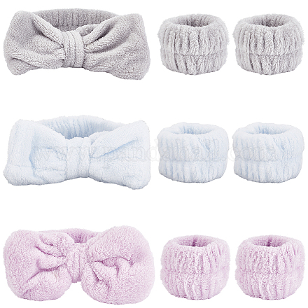 3 комплект 3-х цветных многофункциональных аксессуаров для волос для женщин OHAR-CN0001-01-1