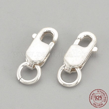 925 Sterling Silver Lobster Claw Clasps STER-S002-60-1