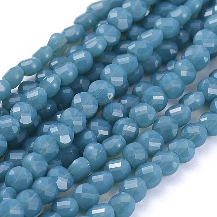 Glass Beads Strands EGLA-J149-B05-1