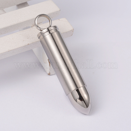 Bullet 304 colgante de acero inoxidable con punta dividida X-STAS-I060-21-1