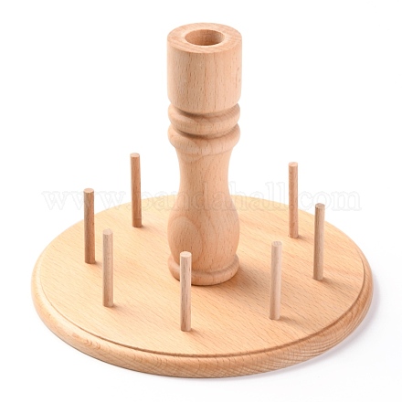 8 Spool Beech Wood Thread Holder DIY-H146-06-1