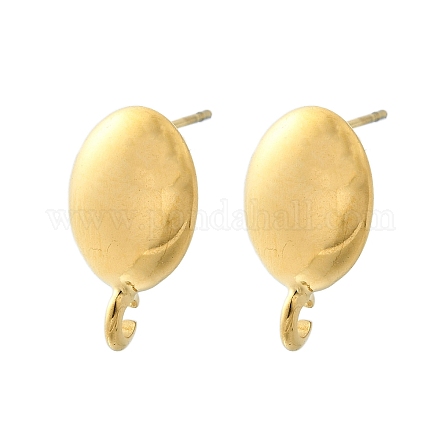 Фурнитура для сережек-гвоздиков из нержавеющей стали 304 STAS-H233-30G-1