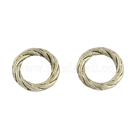 Tibetan Style Alloy Linking Rings TIBE-2853-AS-FF-1