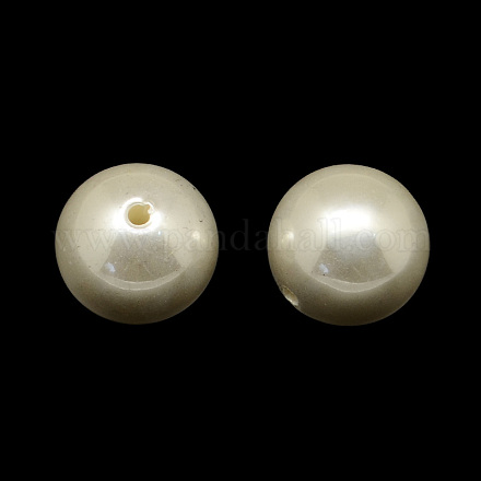 Perle tonde in plastica imitazione perla in abs SACR-Q123-20mm-1