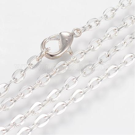Eisenkabelketten Halskette machen MAK-R013-70cm-S-1