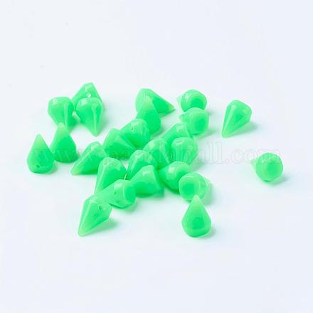 Perles acryliques colorées SACR-Q003-17x11mm-4-1