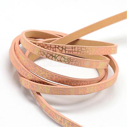Pattern Printed Imitation Leather Cords LC-R010-20Q-1