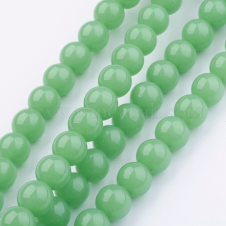 Chapelets de perles en verre X-GLAA-I004-05-8mm-1