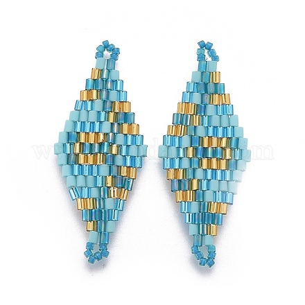 MIYUKI & TOHO Handmade Japanese Seed Beads Links SEED-E004-M26-1