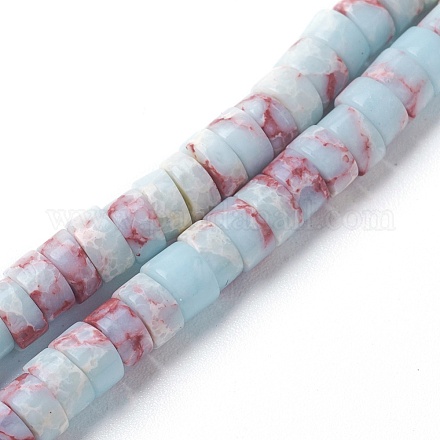 Synthetic Imperial Jasper Beads Strands G-F592-02-1