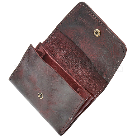 Кожаный кошелек для мелочи AJEW-WH0317-29B-1