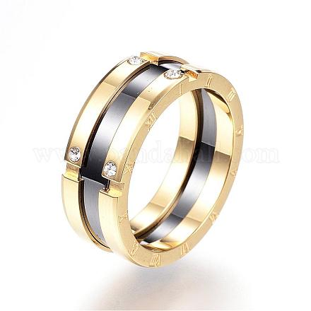 304 Stainless Steel Wide Band Rings RJEW-G074-02-19mm-1