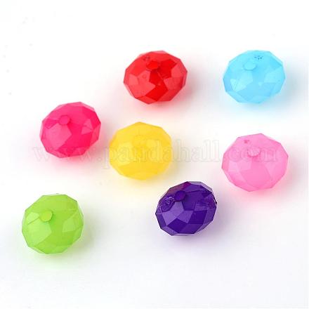 Imitation Jelly Acrylic Beads JACR-Q014-M-1