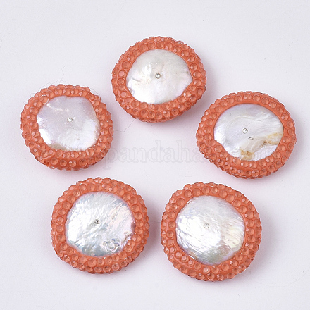 Perles de strass en argile polymère X-RB-S055-41I-1