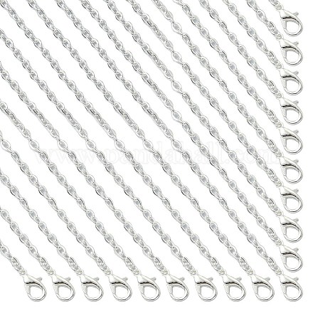 Iron Cable Chain Necklace Making MAK-YW0001-12-1