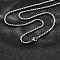 Non-Tarnish 304 Stainless Steel Box Chain Necklaces, with Lobster Claw Clasps, Stainless Steel Color, 23.6 inch(60cm), 3.0mm