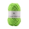 Polyester Yarn for Sweater Hat, for Knitting Crochet Supplies, Green Yellow, 2mm, about 94.05 Yards(86m)/Skein