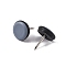 Iron Furniture Feet Nail, Furniture Glides for Chairs, Tables, Flat Round, Platinum, 3/4 inch(19mm)