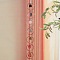 7-Chakra Raw Crystal Suncatcher, Circle Natural Gemstone Window Hanging Decor for Spiritual Home, 540x50mm