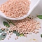 MIYUKI Delica Beads, Cylinder, Japanese Seed Beads, 11/0, (DB0207) Opaque Tea Rose Luster, 1.3x1.6mm, Hole: 0.8mm, about 20000pcs/bag, 100g/bag