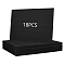 PP Corrugated Hollow Board, Rectangle, Black, 400x300x3mm