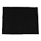 Velvet Silver Polishing Cloth for Jewelry, Rectangle, Black, 39.3x30.3x0.15cm