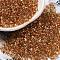 Baking Paint Glass Seed Beads, Peanut, Peru, 3.5~4x2~2.5x2~2.3mm, Hole: 0.8mm, about 8000pcs/pound