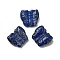 Natural Lapis Lazuli Carved Beads, Butterfly, 13.5~14x15.5~16x6.5~7mm, Hole: 1.4mm