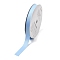 High Dense Polyester Grosgrain Ribbons, Light Steel Blue, 1 inch(25.4mm), about 100yards/roll