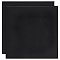 Silicone Sheets, Square, Black, 250~252x250~251x1mm