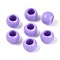 Opaque Acrylic Beads, Round, Medium Purple, 12x9.8mm, Hole: 6.5mm, about 850Pcs/500g